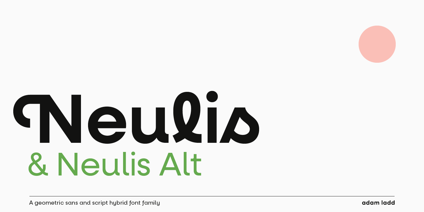 Neulis Alt Font preview